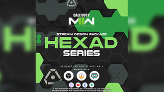 Animado Hexad Sobreposições para webcam