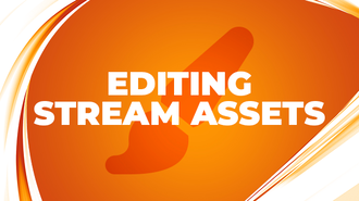Stream-Assets im Scene Builder editieren
