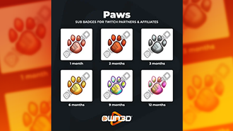 Paws Sub Badges