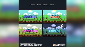 PixelWorld Intermission Banner