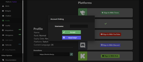 How to guide to Kick Overlays & Alerts Setup | OWN3D