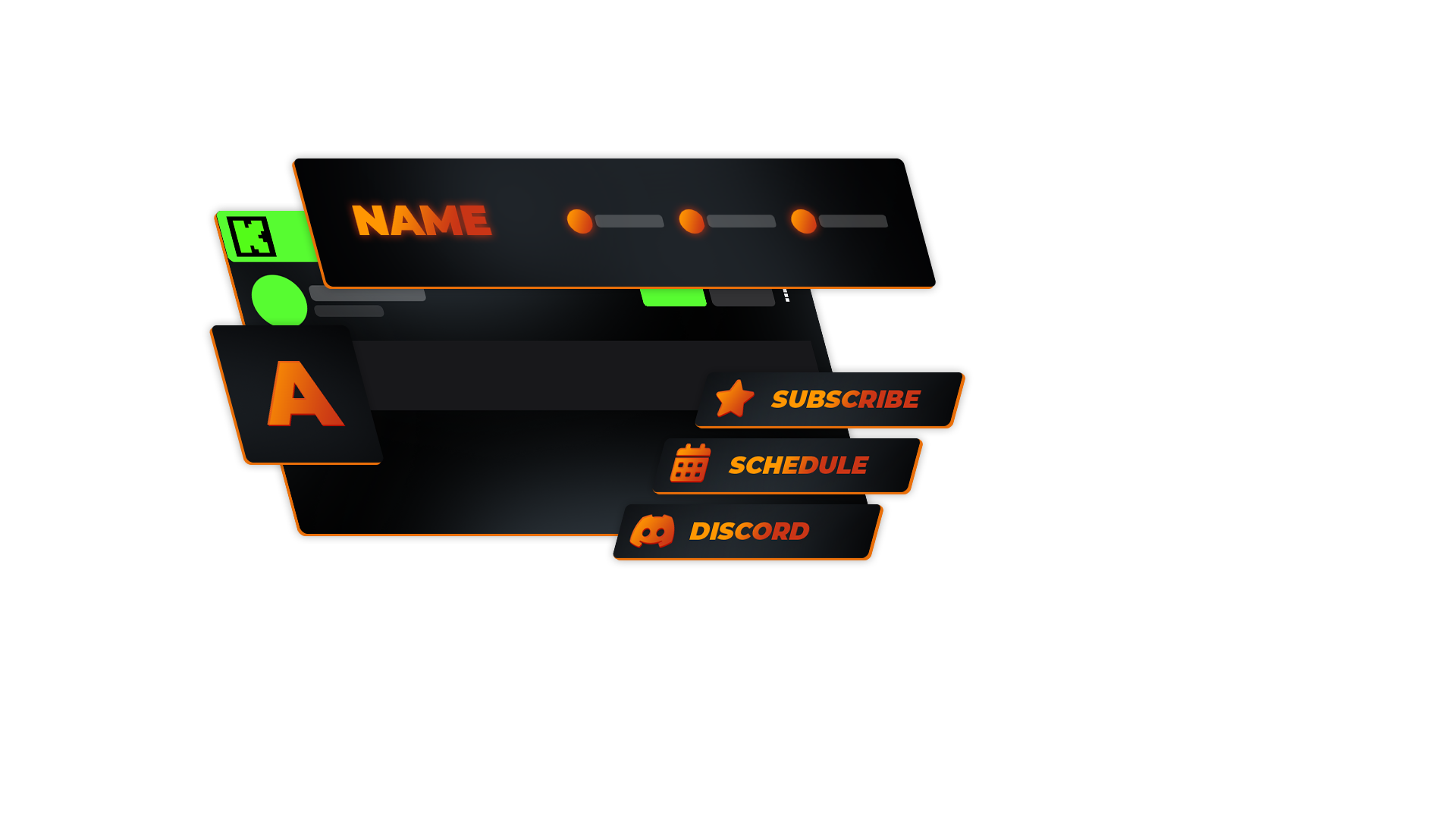 Kick Stream Overlays & Designs for Streams OWN3D