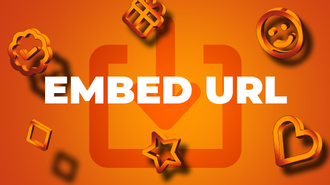 Embed your URL into the broadcasting tool