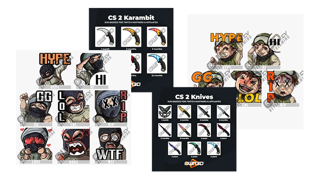 Best CS2 Stream Overlays & Alerts | OWN3D
