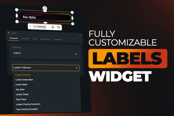 Labels Widget