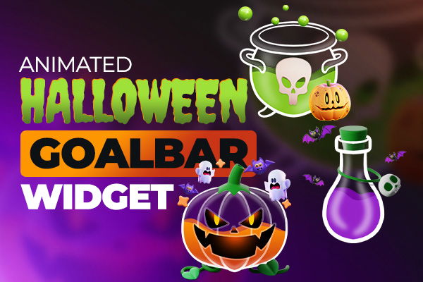 Halloween Goal Bar Widget