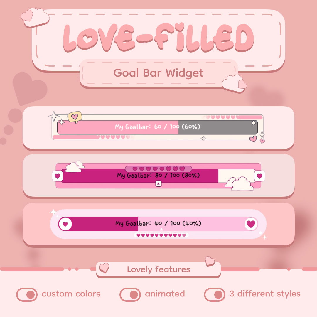 Love-Filled Goal Bar