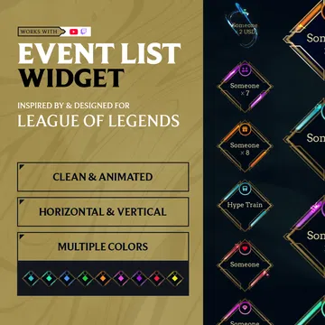 Event List - League of Legends