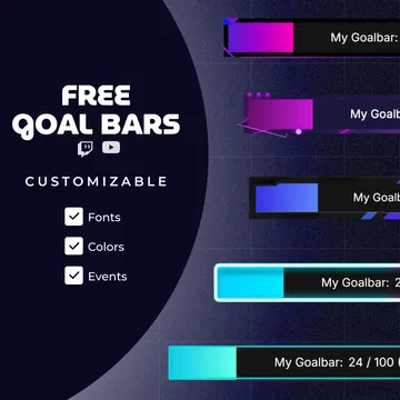 FREE Goal Bar Widget
