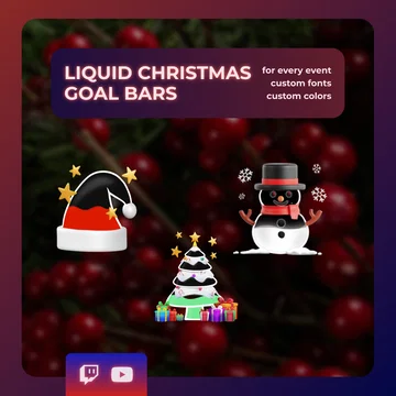 Christmas Liquid Goal Bar