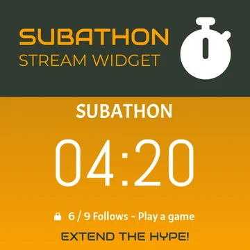 Subathon Widget