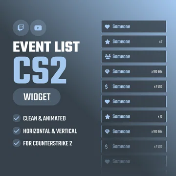 Event List - Counterstrike 2 - MVP