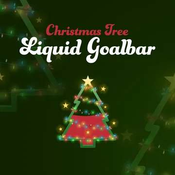 Christmas Tree Liquid Goal Bar
