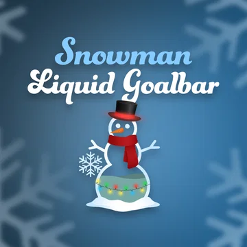 Snowman Liquid Goal Bar