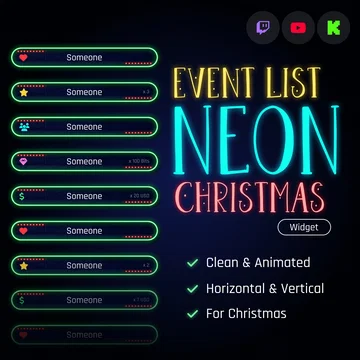 Event List - Neon Christmas
