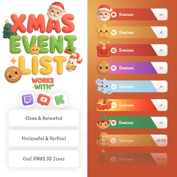Event List - 3D Xmas