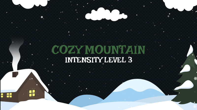 Christmas Moods - Cozy Mountain - Level 3