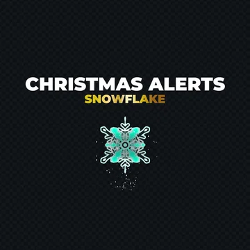 Christmas Alerts Widget - Christmas Alerts - Snowflake