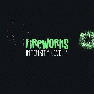 New Year Moods Widget - Fireworks - Level 1