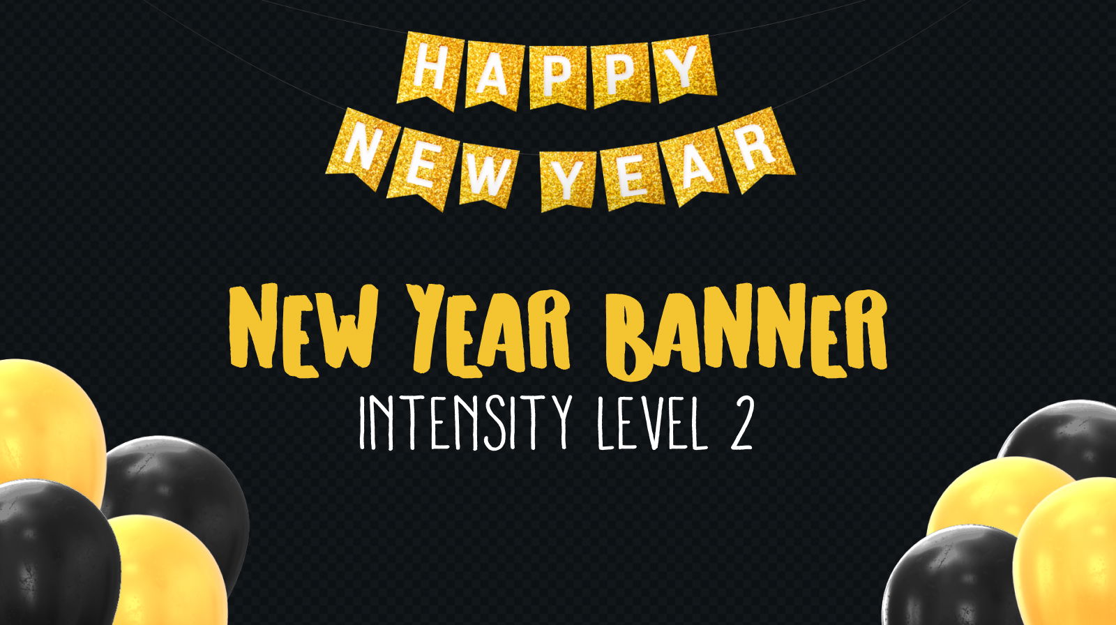 New Year Moods Widget - New Year Banner - Level 2