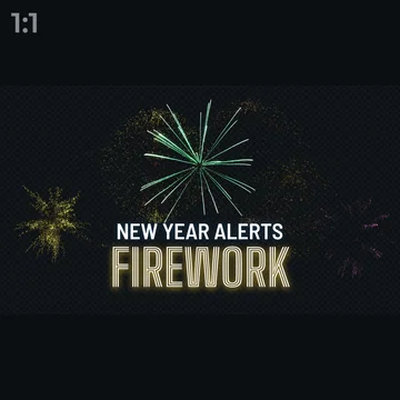 New Year Alerts Widget - New Year Alerts - Fireworks