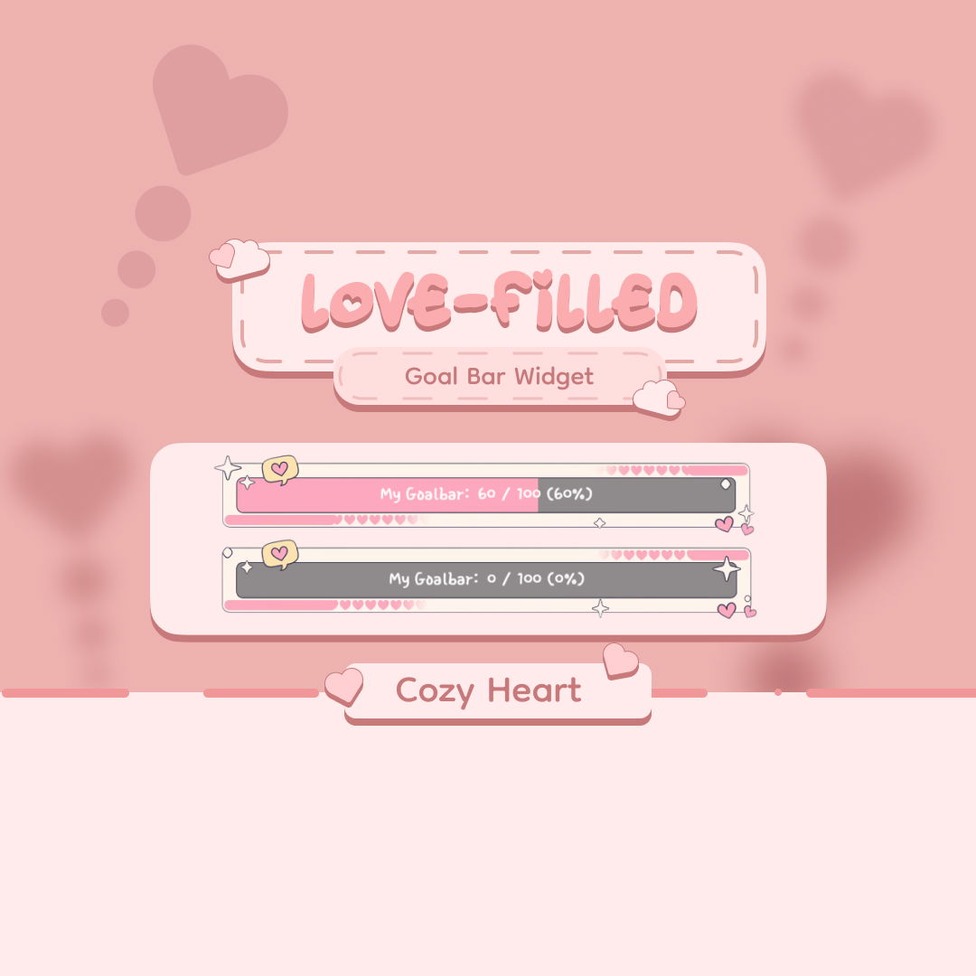 Love-Filled Goal Bar - Cozy Heart