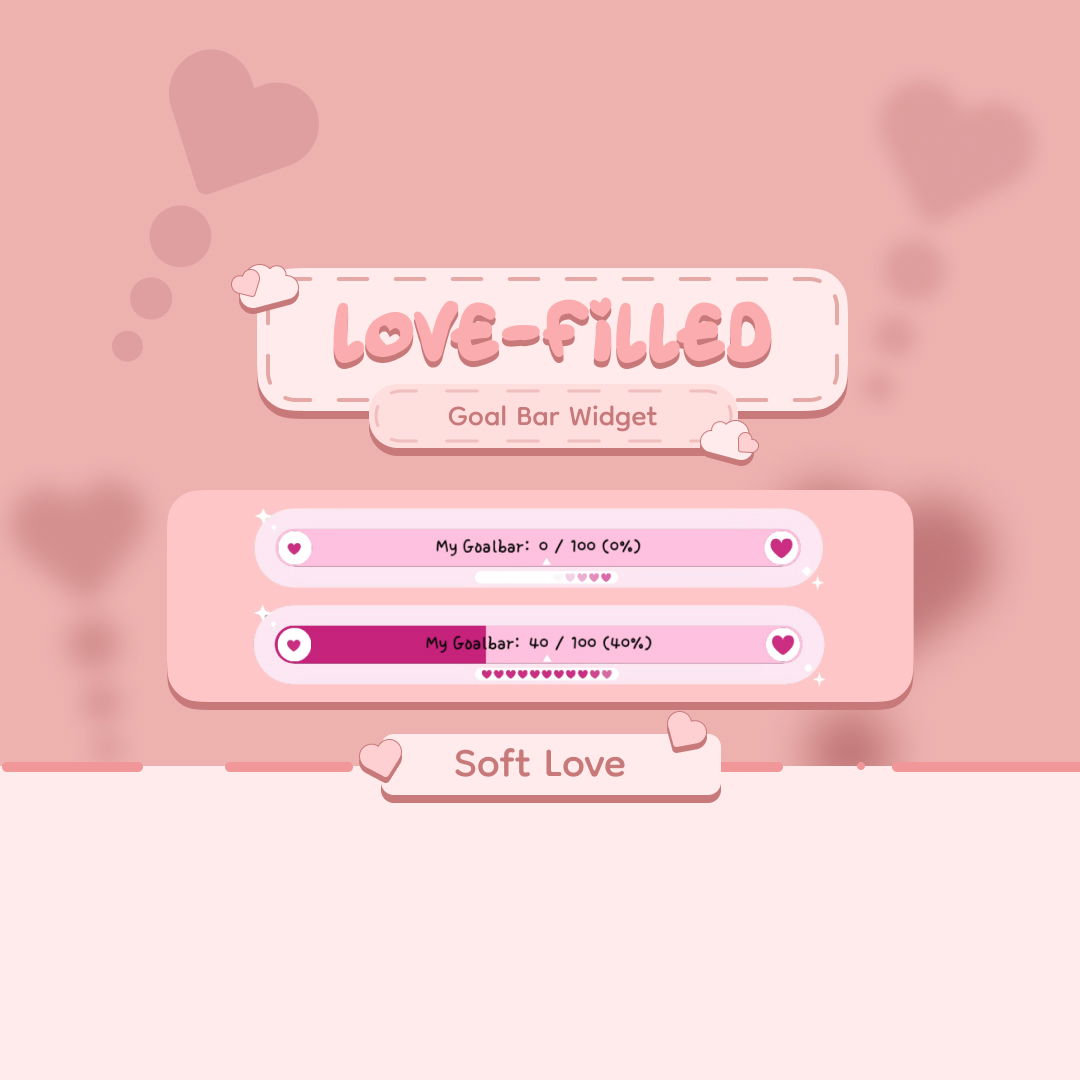 Love-Filled Goal Bar - Soft Love