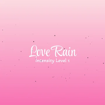 Romantic Mood Widget - Love Rain - Level 1