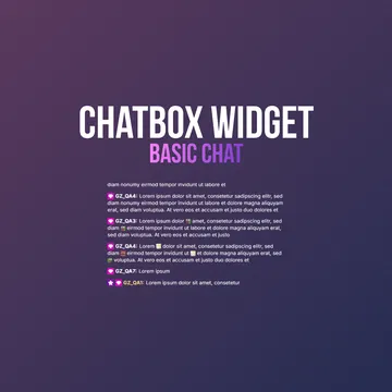 Chatbox Widget - Basic Chat