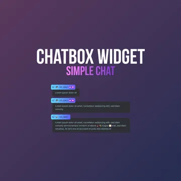 Chatbox Widget - Simple Chat