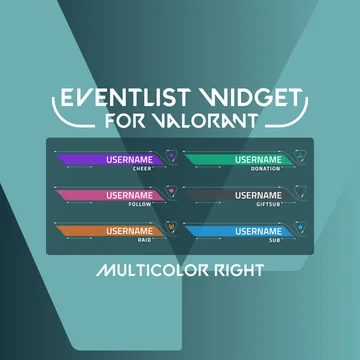 Event List for Valorant - Multicolor - Right