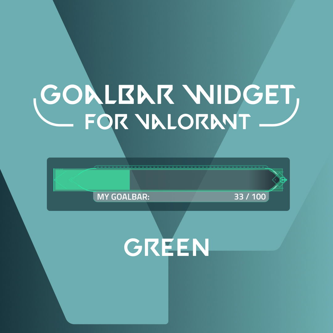 Goal Bar for Valorant - Green