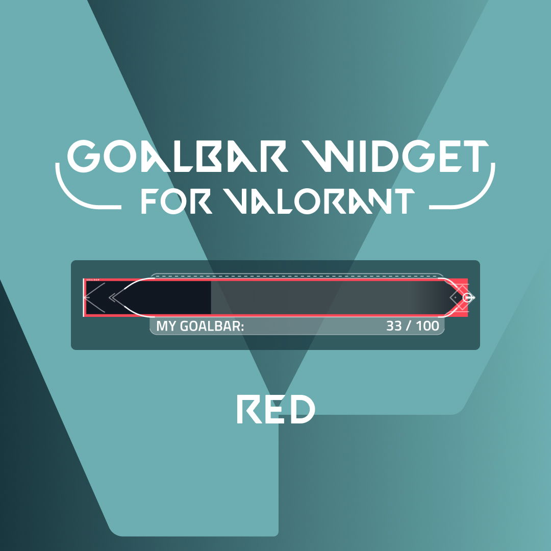 Goal Bar for Valorant - Red