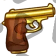 Golden Pistol - Channel Point Badge