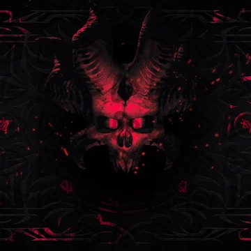 Diablo-Skull - Wallpaper