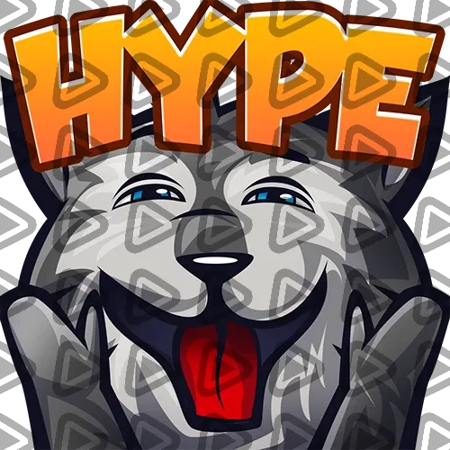 Wolf - HYPE - Emote