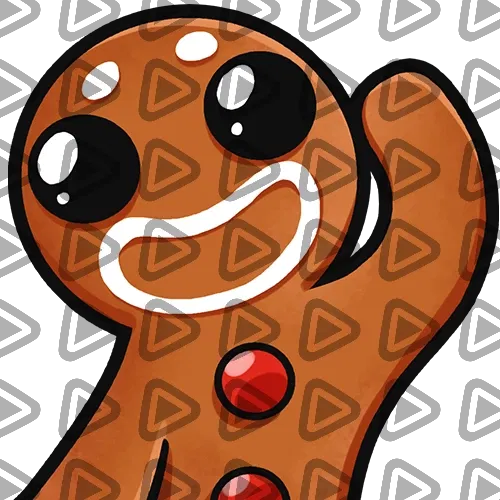 Gingerbread Man - HI - Emote