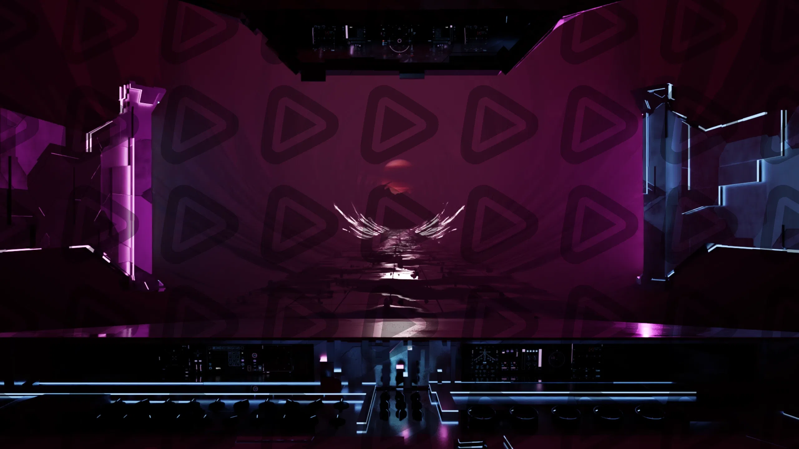 Spaceship - YouTube Channel Banner