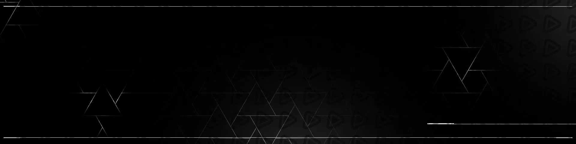 Minimal White - Twitch Channel Banner