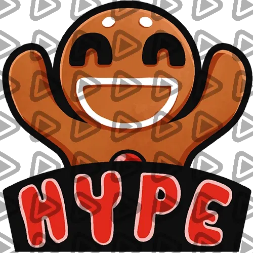 Gingerbread Man - HYPE - Emote