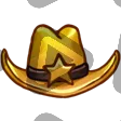 Golden Cowboyhat - Channel Point Badge