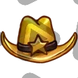 Golden Cowboyhat - Channel Point Badge