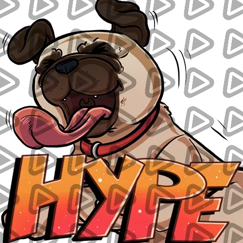 Pug - HYPE - Emote