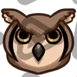 Brown Owl - Channel Point Badge