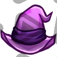 Purple Witchhat - Channel Point Badge