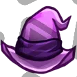 Purple Witchhat - Channel Point Badge