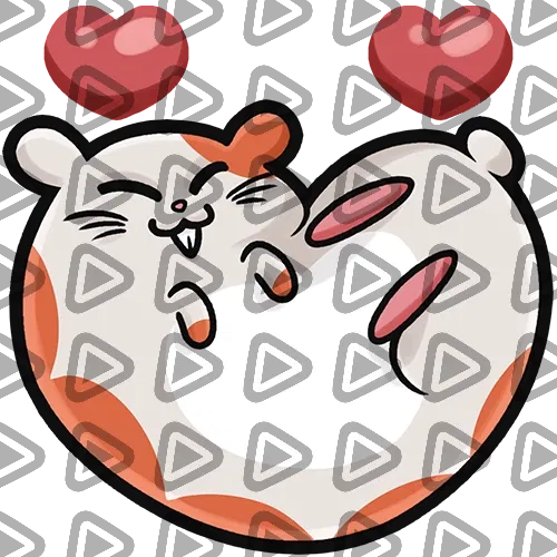 Hamster - LOVE - Emote