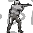 Silver Solider CSGO - Channel Point Badge
