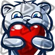 Polar Bear - LOVE - Emote