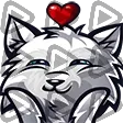 White Wolf - LOVE - Emote